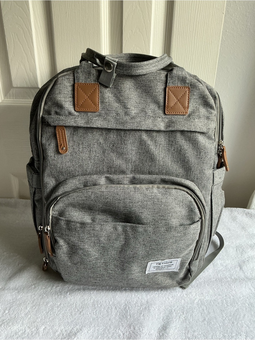 TETHYS Diaper Bag Backpack Multifunction Waterproof Travel Back Pack Maternity